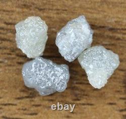 3.47Ct Natural Rough Diamond Grey I3 Clarity Raw Loose Diamond For Use Jewellery