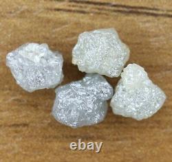 3.47Ct Natural Rough Diamond Grey I3 Clarity Raw Loose Diamond For Use Jewellery