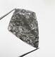 3.57ct Grey Natural Rough Kite Shape Diamond Raw Loose Unpolished Raw Diamond