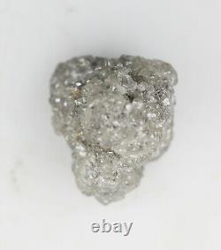 3.93 Ct Grey Color Raw Uncut Diamond Natural Loose Rough diamond, raw Stone VG79