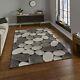 3d Nature Pattern Modern Rugs Wood Stepping Stones Pebbles Small Large Area Rug