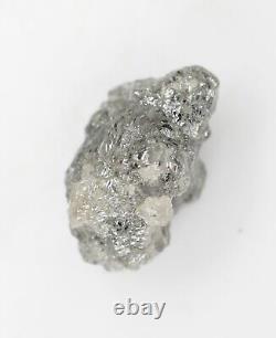 4.13 Ct, Grey Color Raw Uncut Diamond Natural Loose Rough Diamond, Raw Stone