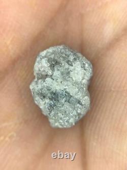 4.21 Ct Natural Diamond Grey Raw Diamond Loose Rough Diamond Uncut Diamond