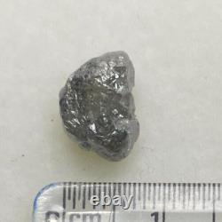 4.36 Ct Natural Grey Rough Diamonds Loose Uncut Opaque Clarity Raw