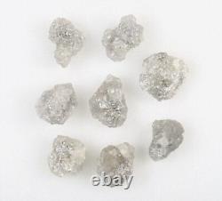 4.5 Ct Natural Loose Rough Raw Diamond Grey Color Uncut Diamond For Use Jewelry