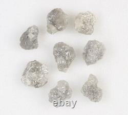 4.5 Ct Natural Loose Rough Raw Diamond Grey Color Uncut Diamond For Use Jewelry