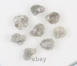 4.5 Ct Natural Loose Rough Raw Diamond Grey Color Uncut Diamond For Use Jewelry