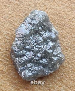 5.34 Ct Natural Loose Rough Diamond, Grey Color African Rough Diamond For Ring