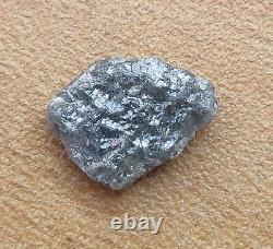 5.34 Ct Natural Loose Rough Diamond, Grey Color African Rough Diamond For Ring