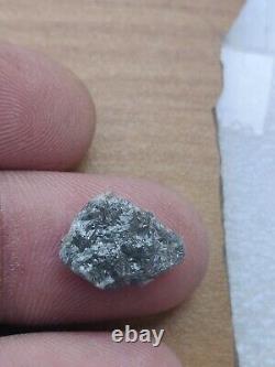 5.34 Ct Natural Loose Rough Diamond, Grey Color African Rough Diamond For Ring