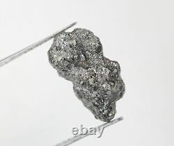 5.56 Ct Black-Grey Color Raw Uncut Diamond Natural Loose Rough diamond, raw Stone