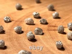 5.56ctw Natural Grey Raw Diamond, Uncut Loose Rough Diamonds For Making Jewelry