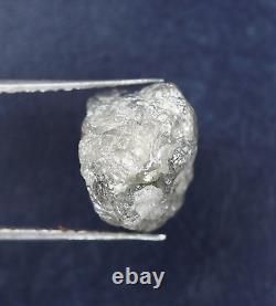 5.74 CT Grey Color Natural Irregular Shape African Loose Rough Diamond