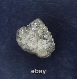 5.74 CT Grey Color Natural Irregular Shape African Loose Rough Diamond