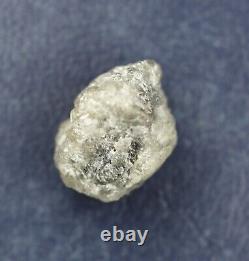 5.74 CT Grey Color Natural Irregular Shape African Loose Rough Diamond