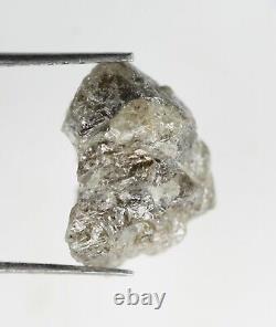 6.18 Ct Grey Color Raw Uncut Diamond Natural Loose Rough diamond, raw Stone VG65