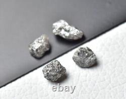 6.30ctw Grey Natural Loose Rough Diamond Uncut Raw Diamonds Use For Making Ring