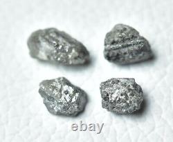 6.30ctw Grey Natural Loose Rough Diamond Uncut Raw Diamonds Use For Making Ring