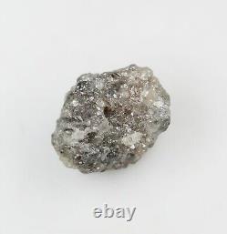 7.07 Ct Grey Color Raw Uncut Diamond Natural Loose Rough diamond, raw Stone VG16