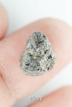 7.53 Ct Grey Color Raw Uncut Diamond Natural Loose Rough diamond, raw Stone VG58