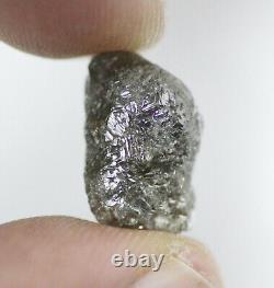 7.72 CTW Grey Rough Diamond, 16.10 X 10.00 mm Natural grey Raw Loose diamond