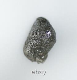 7.72 CTW Grey Rough Diamond, 16.10 X 10.00 mm Natural grey Raw Loose diamond