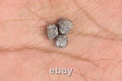 8.23 Natural Grey Rough Raw Diamond Earth Mined Loose Diamond For Use Jewelry