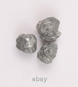 8.23 Natural Grey Rough Raw Diamond Earth Mined Loose Diamond For Use Jewelry