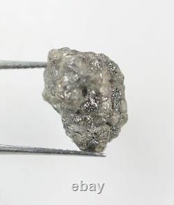 9.28 Ct Grey Color Raw Uncut Diamond Natural Loose Rough diamond, raw Stone VG25