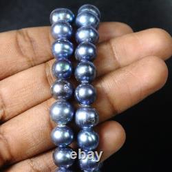 AAA+ Multi Color Round Peacock Tahitian Cultured 550Ct/18 Pearl Necklace Strand