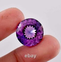 AAA Natural Purple-Gray Ceylon Musgravite Round Cut Loose Gemstone GIT Certified