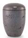 Biodegradable Cremation Ashes Urn Graphite Grey Natural Stone Effect