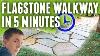 Build A Flagstone Pathway In 5 Minutes