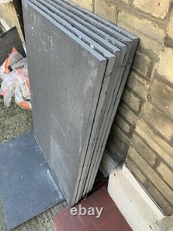 Cathedral Ash Grey Limestone Floor Tiles Aged Flagstone Paving Slabs