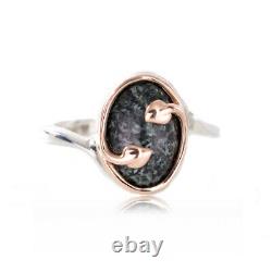 Clogau Silver Ring Size N Heart of Wales Tree of Life Welsh Rose Gold3STLPBR/N