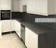 Dark Grey Quartz Kitchen Worktop 3000x600x20 Quartz Granite I Affordable Prices