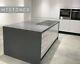 Dark Grey Quartz Kitchen Worktop 3000x600x30 I Affordable Quartz Worktops