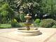 Decorative Cast Stone Double Bowl Garden Fountains From Acanthus