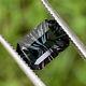 Deep Teal Grey Spinel Concave Cut 1.5 Ct Octagon Centre Stone For Ring