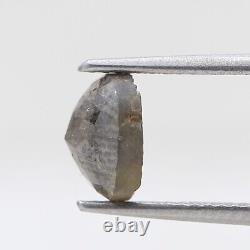 Diamond Gray Natural diamond 2.13Ct 7.5MM Round Tambulicut diamond Fancy diamond