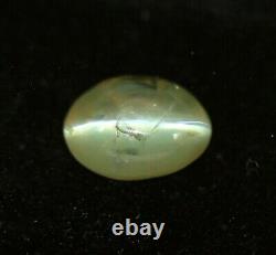 Fine Double Blue Grey Chatovancy 1.28 Ct Natural Chrysoberyl Cats-eye Loose Gem