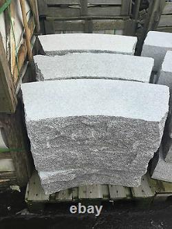 GRANITE FIRE PIT CIRCLE 8 PIECES. 2.3m dia x 200mm high. Incl del to most places