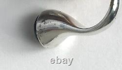 Georg Jensen silver and spectrolite ring #173 by Bent Gabrielsen Size L 16mm