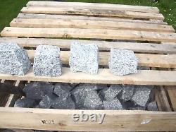 Granite setts. 100mm x 100mm x 50mm New still in crate. BARGAIN. COLLECTION ONLY