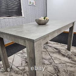 Grey Dining table and 4 chairs set of 4 kitchen set with benches