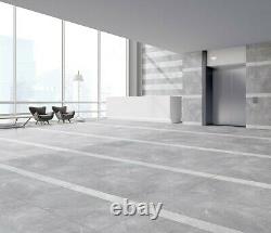 Grey Porcelain Tiles Wall Floor Marble Effect 60x120 MATT FREE SHIPPING 20m2