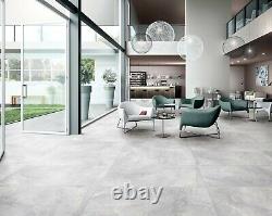 Grey Porcelain Tiles Wall and Floor Marble Effect FREE SHIPPING 60x120 MATT 20m2