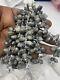 Grey Silverite 10str Lot Faceted Teardrops Gemstone Briolettes Beads For Jewelry