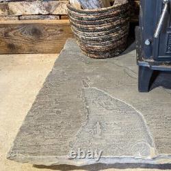 Heritage Sandstone Hearth Paving Slab York Brown FREE UK DELIVERY (120x80x4cm)