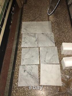 ITALIAN MARBLE TILES (Honed, Square 305x305x10mm) 3 Square meters + 0,5sqm Cuts
